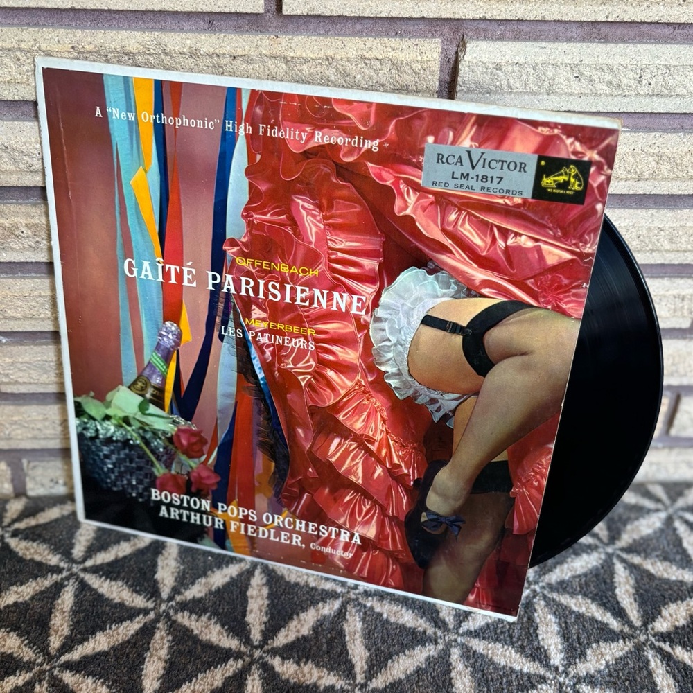 50's "Offenbach Gaité Parisienne" Record - Boston Pops Orchestra - French Music